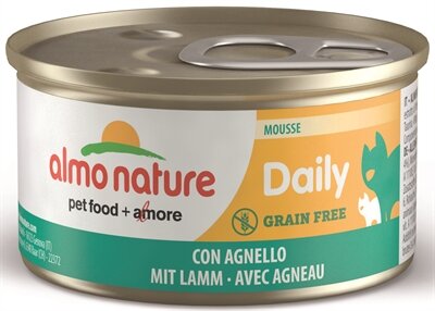 Almo Daily Menu Mousse Met Lam 24X85 GR