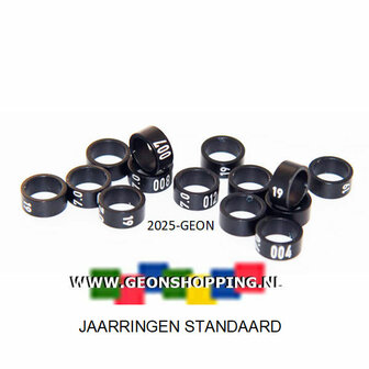 Jaarring  standaard 4.2 mm 2025