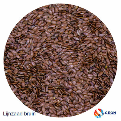 Lijnzaad bruin 1 kg.