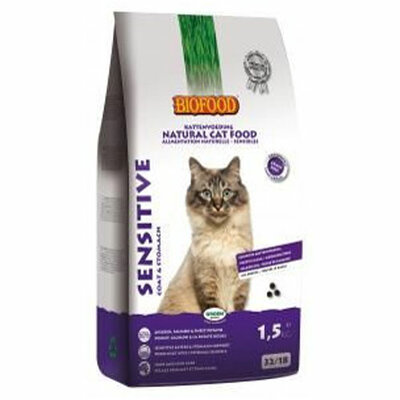 Biofood Cat Sensitive Coat & Stomach 1,5 KG