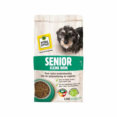 VITALstyle hond senior kleine brok