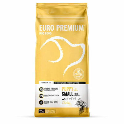 Euro-Premium puppy small chicken&rice 12kg