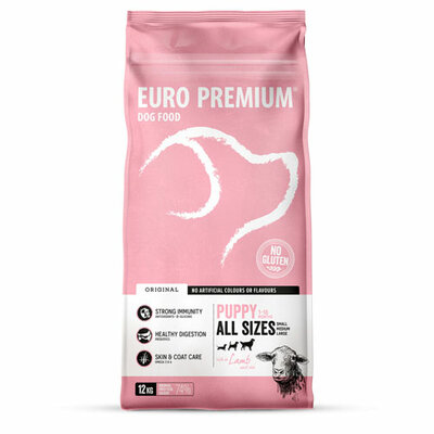 Euro-Premium puppy lamb&rice 12kg