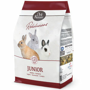 Deli Nature 5* menu dwergkonijn junior 2.5 kg.