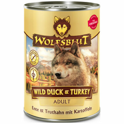 Wolfsblut adult wild duck&turkey 395gr